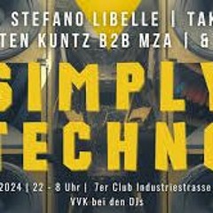 Stefano Libelle @ SIMPLY TECHNO (7er Club Mannheim, DE, 10-02-2024)