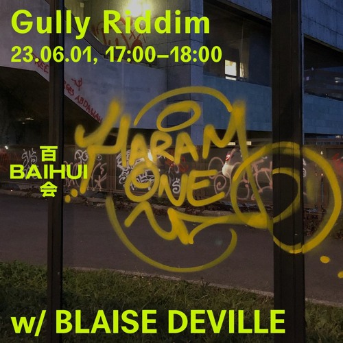 Gully Riddim w/ Blaise Deville on Baihui Radio