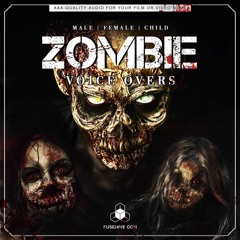 ZOMBIE VOICE OVER SOUND PACK - Mummy, Male, Female, Child Zombie Sound Effects Library