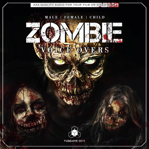 ZOMBIE VOICE OVER SOUND PACK - Mummy, Male, Female, Child Zombie Sound Effects Library