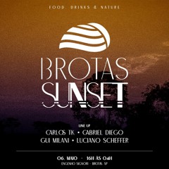 [DJ Confirmado]  * Luciano Scheffer * Brota's Sunset Guest Mix | COMPRE INGRESSO | 06 de Abril 2023