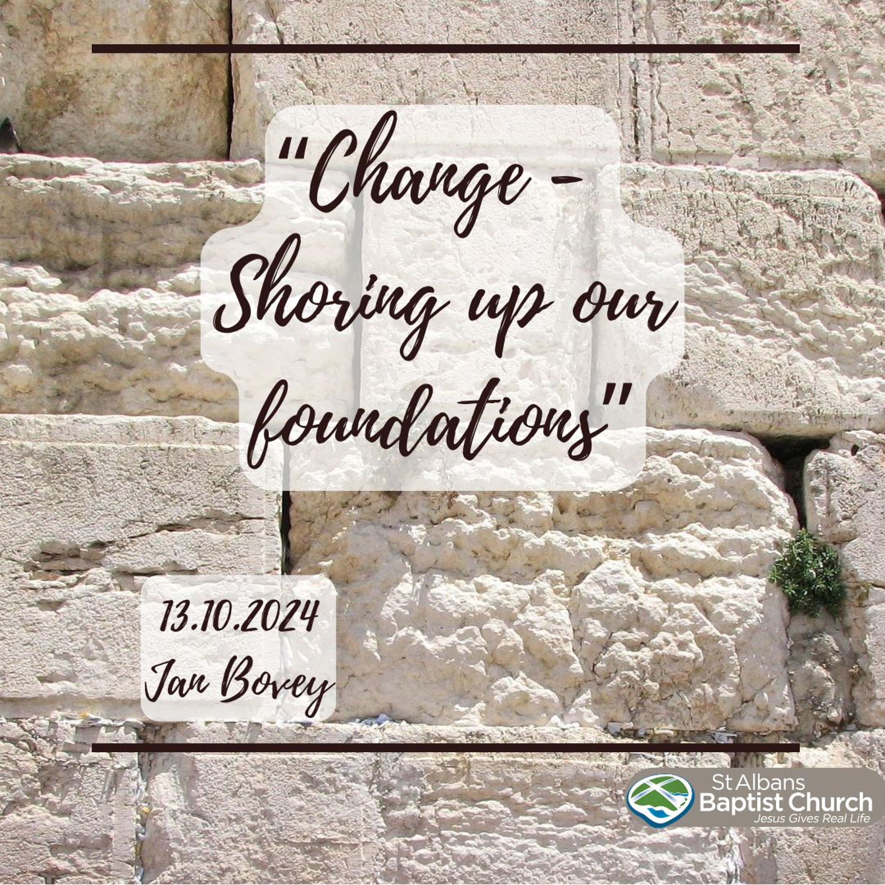 13.10.2024 - Jan Bovey - Change episode artwork