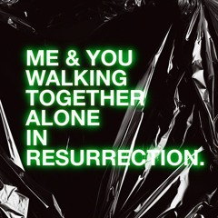 Me & You Walking Together Alone in Resurrection (Chris Valencia Show Edit)