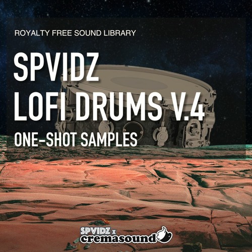 LOFI DRUMS V.4 - SPVIDZ x CremaSound