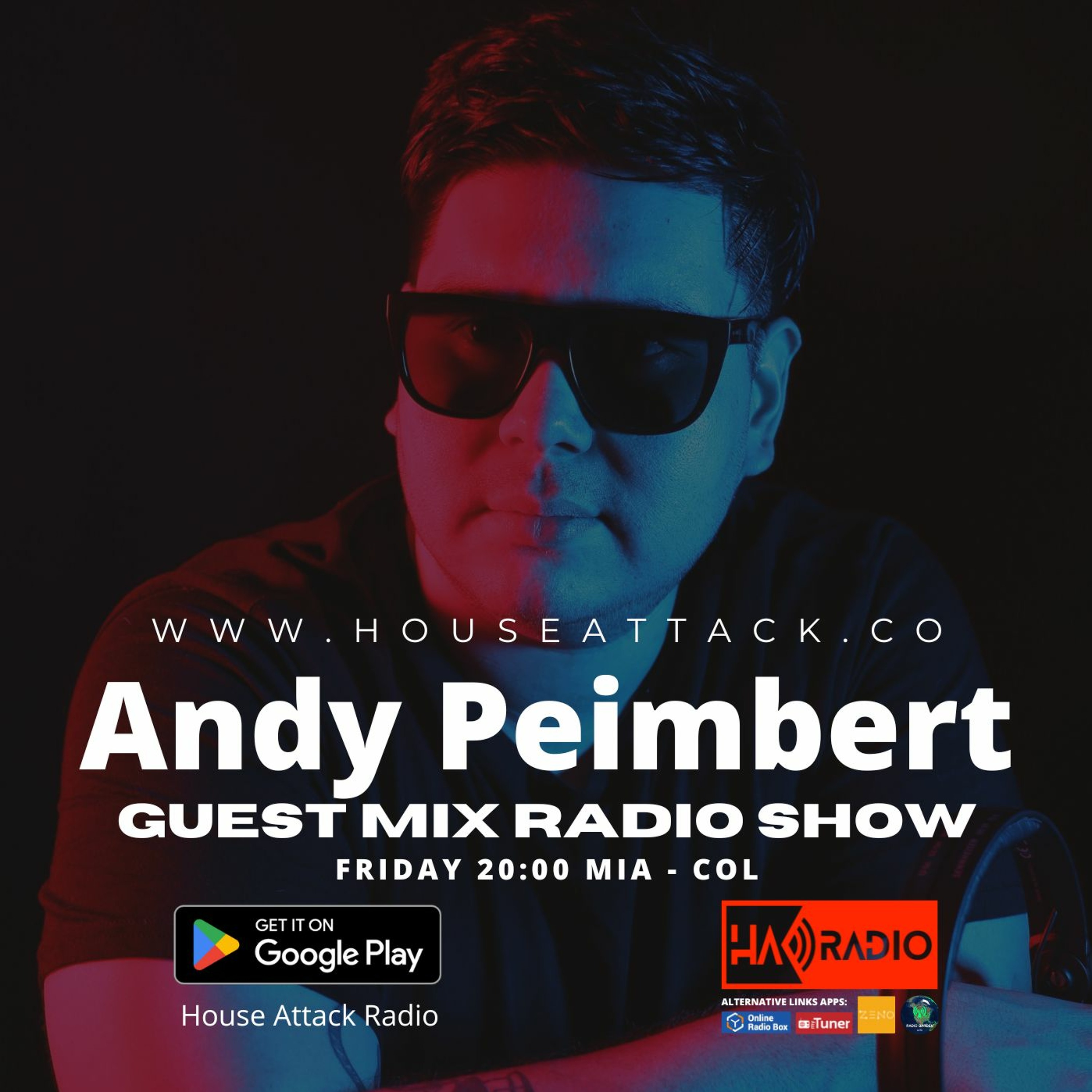 Guest Mix Radio Show 157th - Andy Peimbert episode artwork