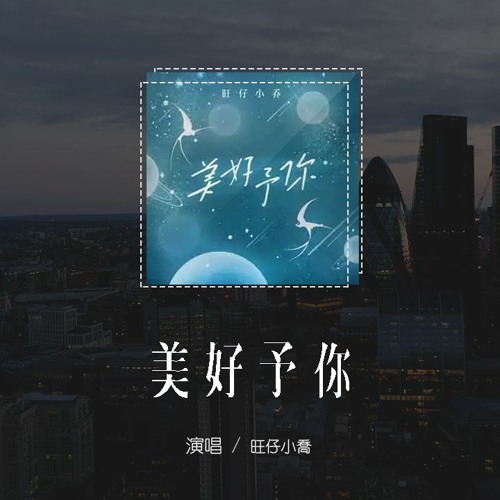 旺仔小乔 - 美好予你「我把世间的美好统统都赠予你，像星光散落 闪耀在你的眼底」(4k Video)【動態歌詞/pīn yīn gē cí】#旺仔小乔 #美好予你 #動態歌詞