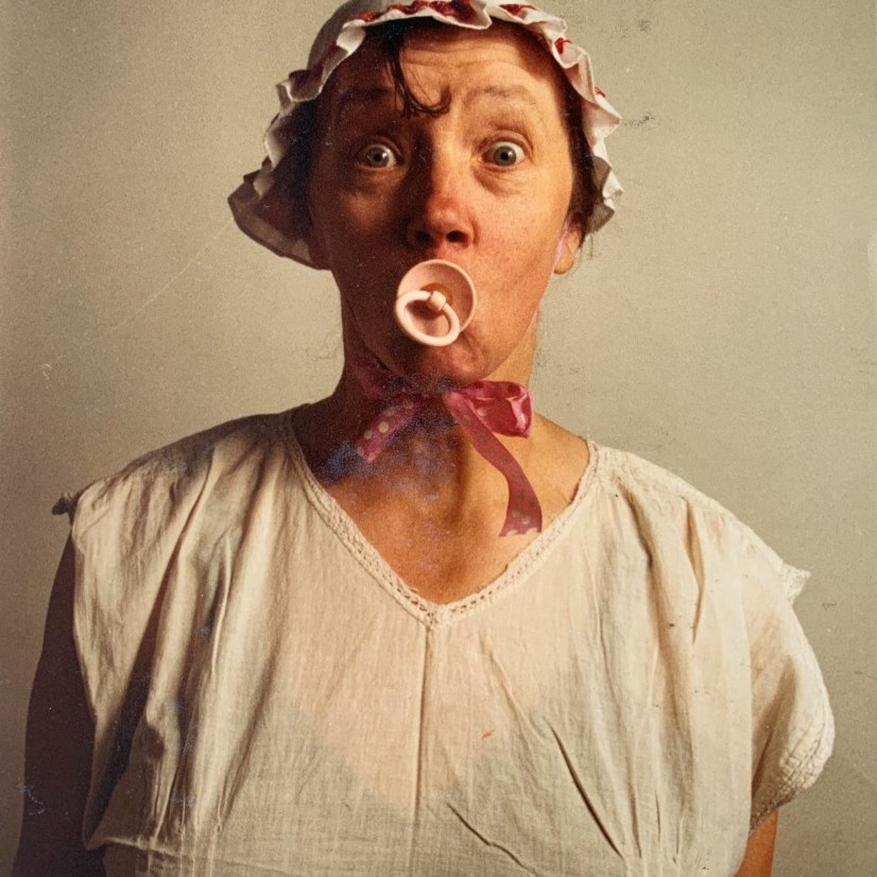 Audio description Jo Spence Photo therapy: Infantalization episode artwork