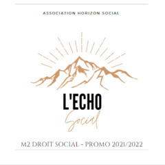 L'Echo Social n°1 - Octobre 2021