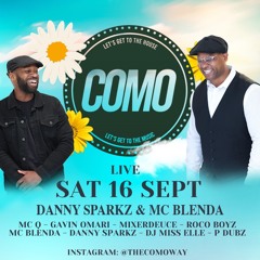 DJ Danny Sparkz & MC Blenda - COMO LIVE MIX