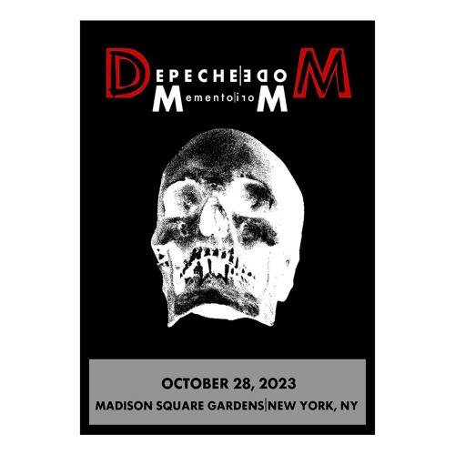 Depeche Mode 2023-10-28 New York, Madison Square Garden - Black Celebration MK4/Feed Matrix