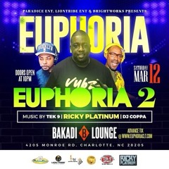EUPHORIA (CHARLOTTE, NC) 3/12/22 RICKY PLATINUM LIVE