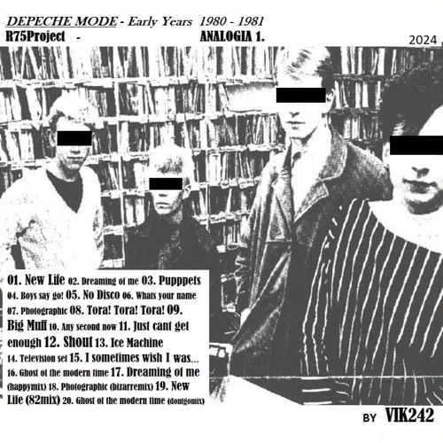 VIK242- ANALOGIA 1 - Early Years 1980-1981 (Depeche Mode cover)