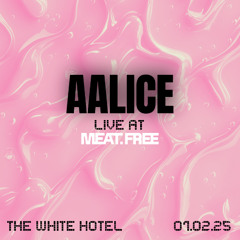 aalice [1hr Live mix] at The White Hotel // 01.02.25