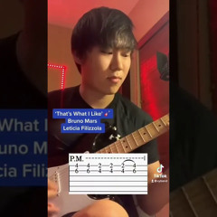 Bruno Mars - “That’s What I Like” Leticia Filizzola [Guitar Cover]
