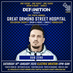 Sub Zero x Dreps : Def:inition Great Ormond Street DNB Fundraiser 2020