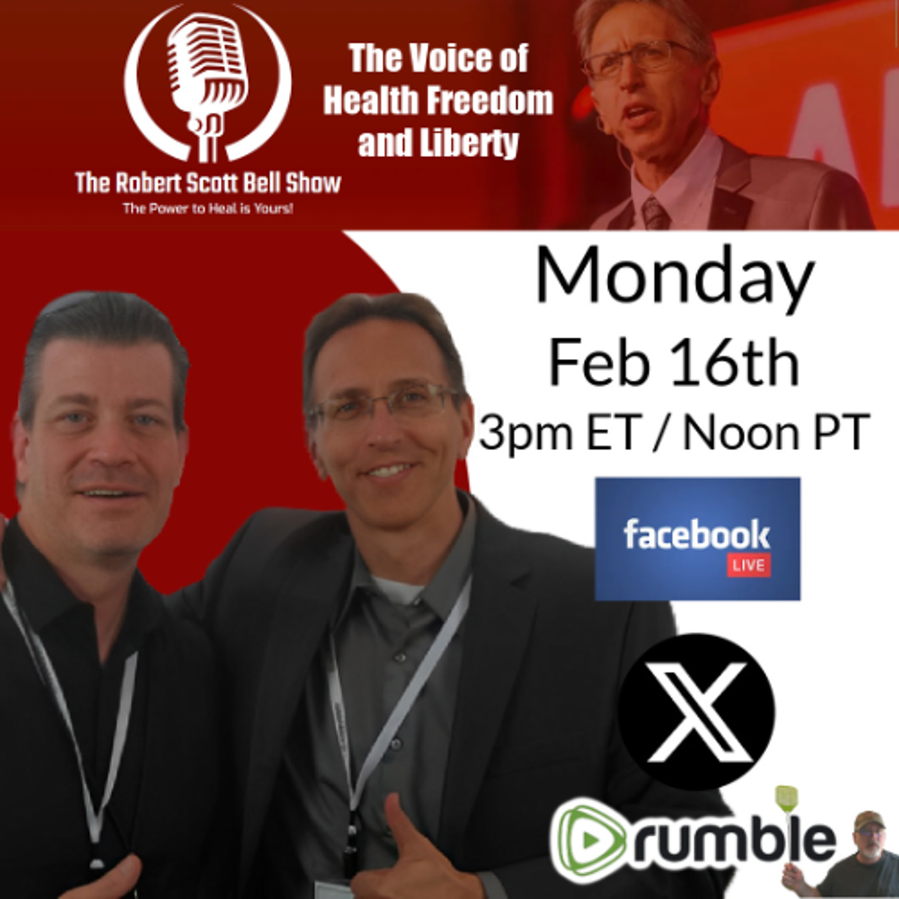 Vaccine Carve-Out, Lead Pipe Cuts, PFAS Liver Risks, GLP-1 Scurvy, MAHA Counter-Elite, Texas AG Backs Bowden - The RSB Show 2-16-26