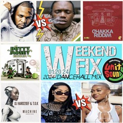 DJ Crossfire - Weekend Fix - Freestyle Dancehall Mix - Jan 20th 2024 - Unity Sound