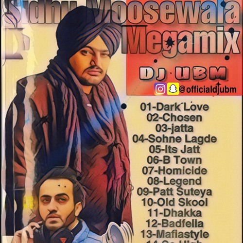 Sidhu Moosewala - Megamix - Dj UBM