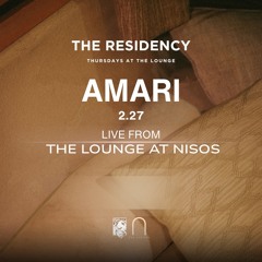 Afro House | The Residency at Nisos Lounge Feb 2025