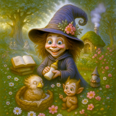 Babou sorcière bienveillante