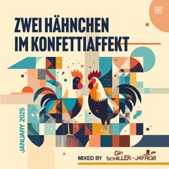 Zwei Hähnchen im Konfettiaffekt @ Broilerroom 09/01/2025