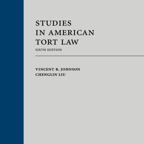 PDF Book Studies in American Tort Law, Sixth Edition