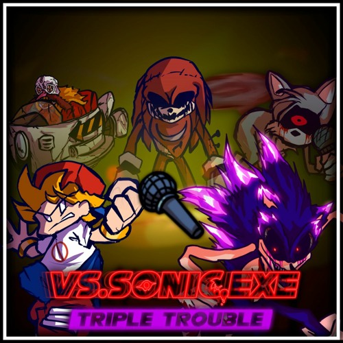 Friday night funkin': Vs. Sonic.exe - Triple Trouble [Remastered]