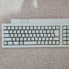 Apple Standard Keyboard II M0487 travel reduction mod(Mitsumi KPQ Type Hybrid)