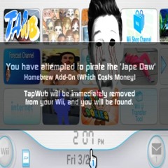 Jape Daw Anti-Piracy Screen