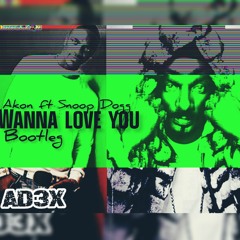 Akon ft Snoop Dogg - Wanna Love You ||ad3x Bootleg