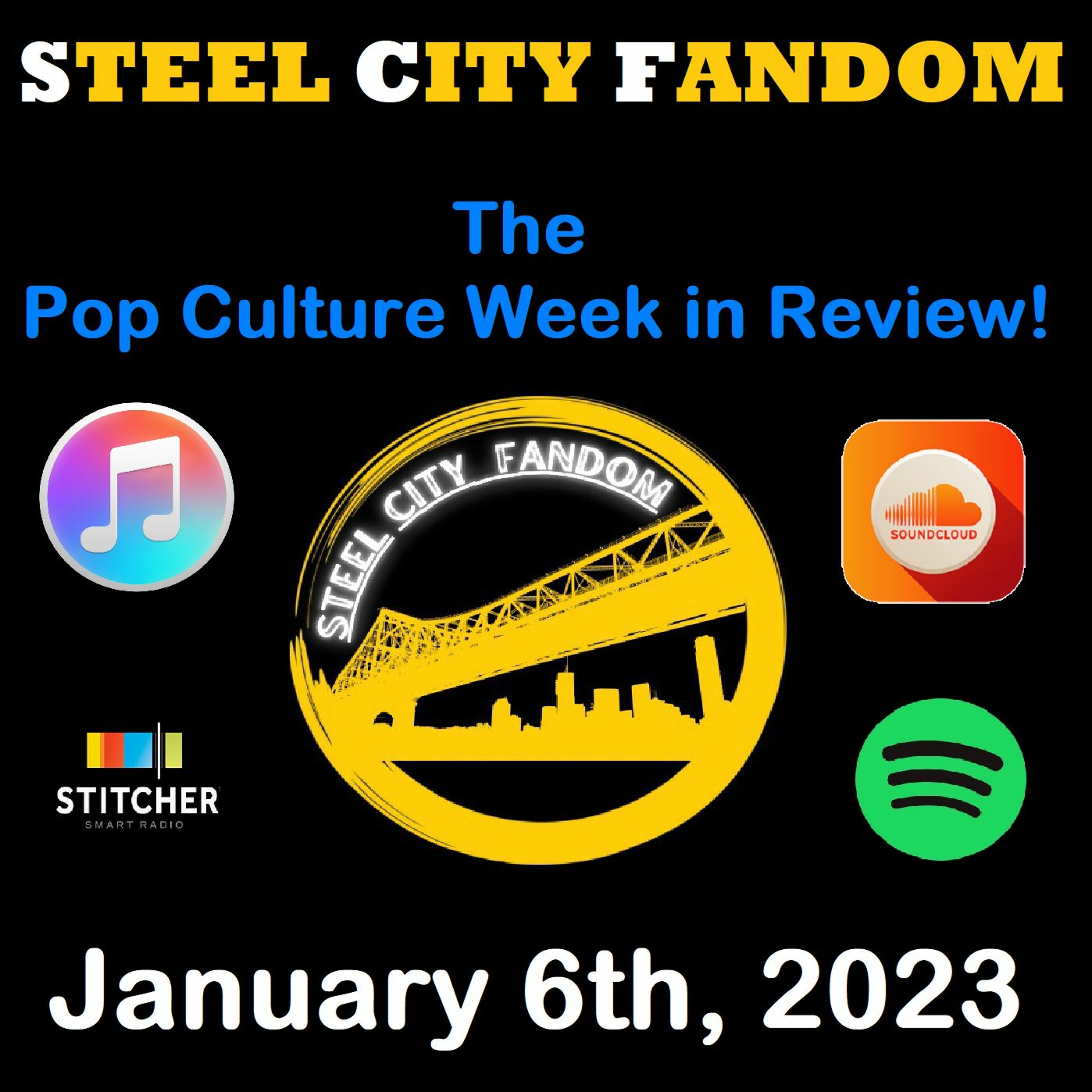 The Pop Culture Week in Review - January 6th, 2023 episode artwork