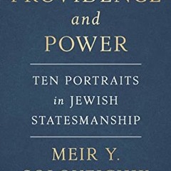 %| Providence and Power, Ten Portraits in Jewish Statesmanship %E-reader|