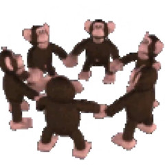 happy monkey circle (from super mario)