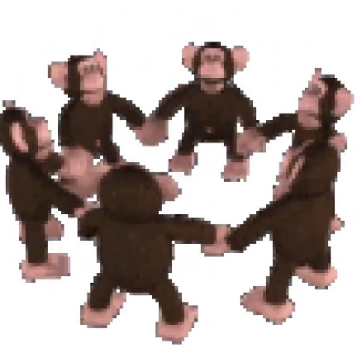 happy monkey circle (from super mario)