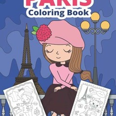 VIEW EBOOK EPUB KINDLE PDF Paris Coloring Book: France coloring book for kids by  Win