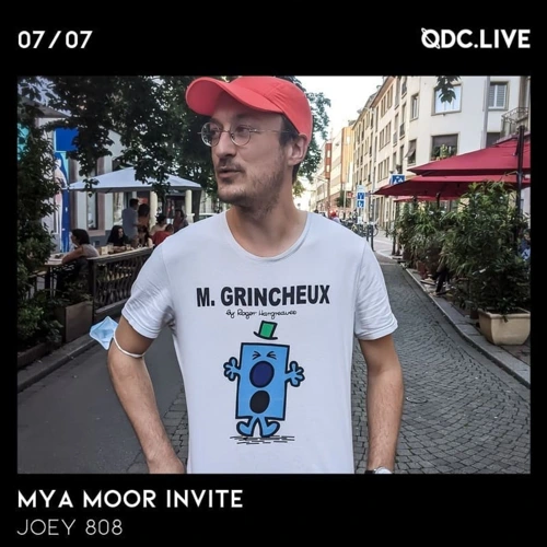 Mya Moor invite : Joey 808 Soundcloud podcast image for