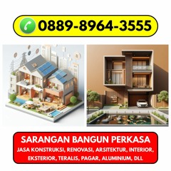 Kontraktor Rumah Plus Warung Sidoarjo, Hub 0889-8964-3555