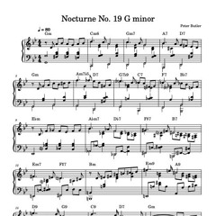 Nocturne No. 19 G minor 220809