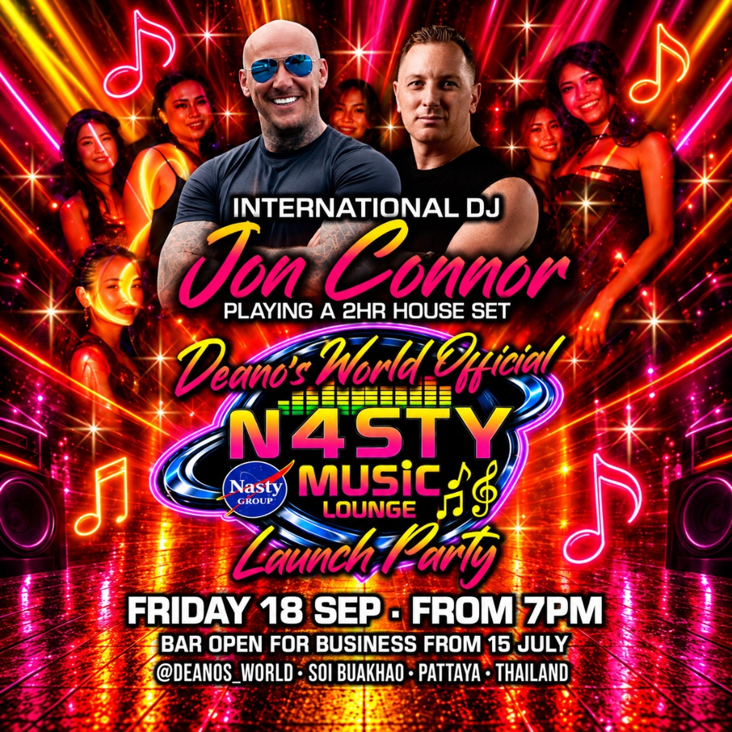 JON CONNOR – SPECIAL HOUSE SET | DEANO’S WORLD : N4STY MUSIC LOUNGE episode artwork