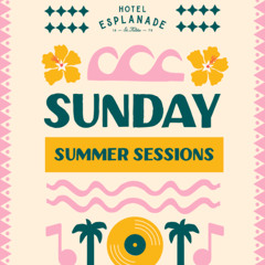 Matt Radovich DJing in the Sunroom at The Espy Sunday April 2025