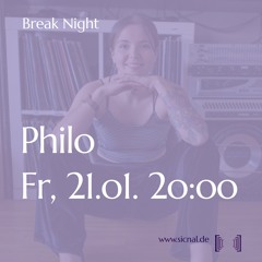 [sic]nal / Jan 21 / Philo