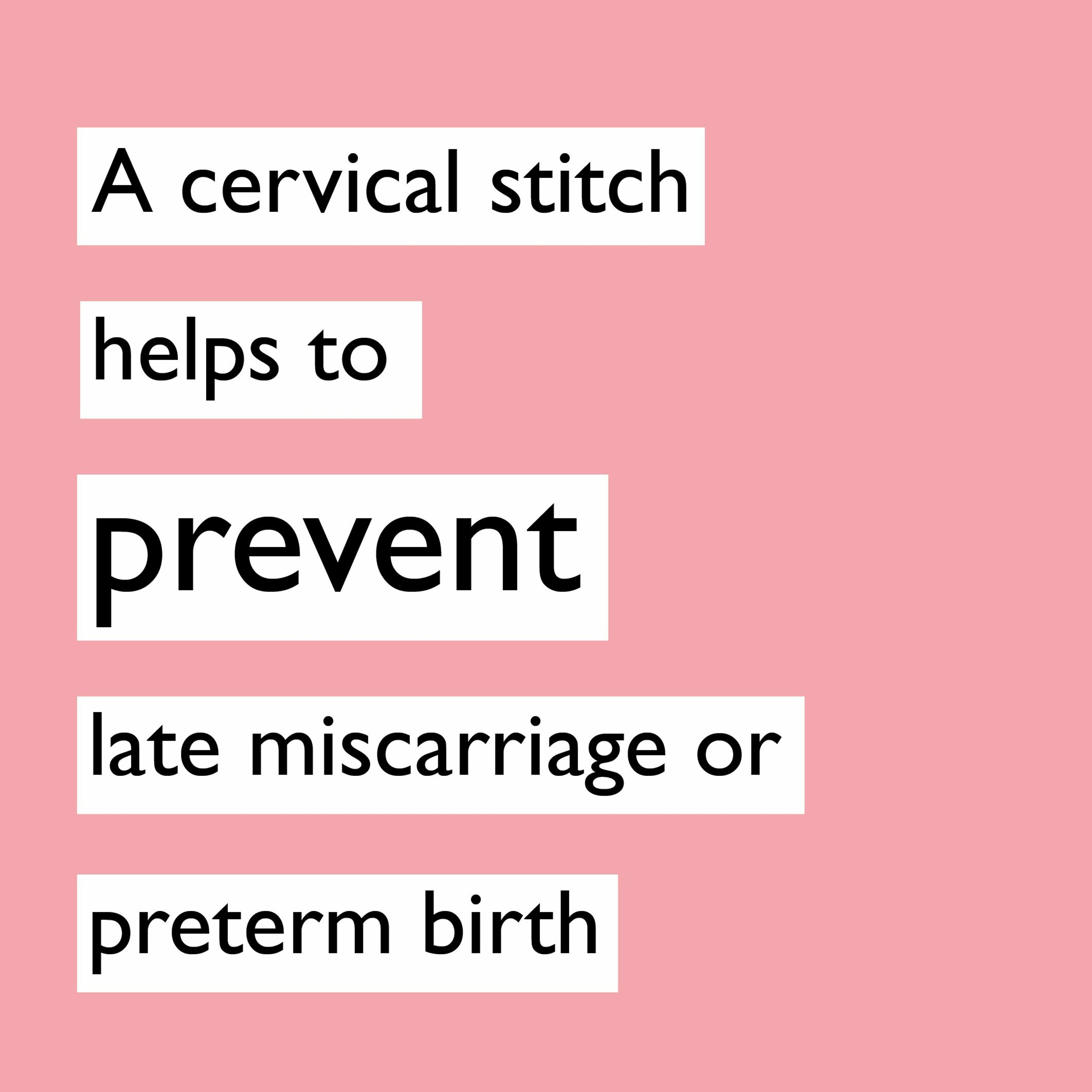Cervical Stitch