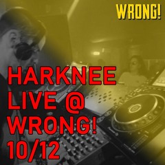 Dark + Hypnotic Techno Mix | Harknee LIVE @ Wrong! London 10/12