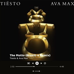 Tiesto & Ava Max - The Motto (Gravit-e D&B Remix)