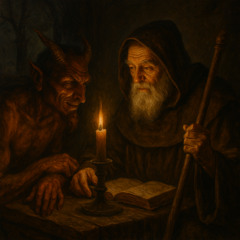 Монах и бес разговаривали по душам