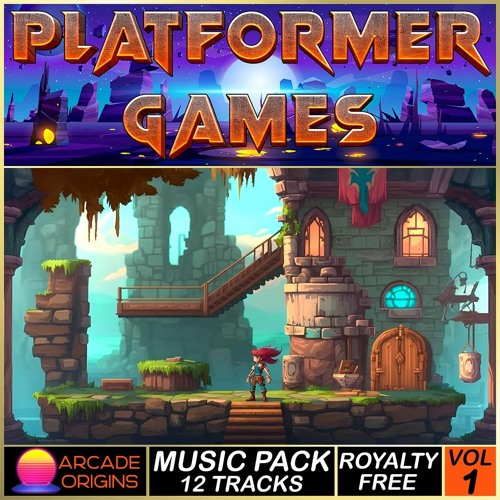 Stream Platformer Games - Volume 1 - Track 1 - Menu - AUDIOPREVIEW by  Arcade Origins - Royalty Free Music