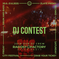 RADOST FACTORY 2025 contest afterparty - ZANO