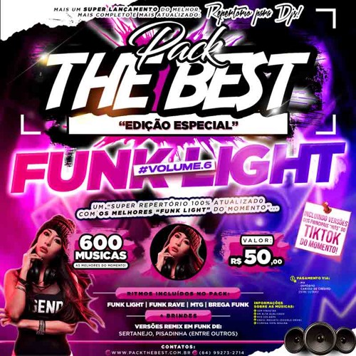 PRÉVIA - PACK THE BEST - ESPECIAL FUNK LIGHT VOL.6