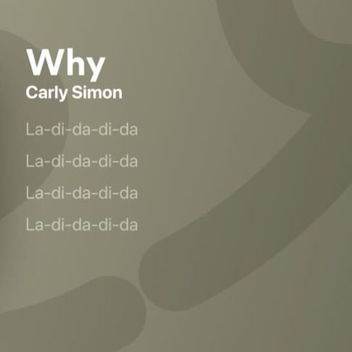 Carly Simon -  Why  (Axelsoft MiXmas Remix)