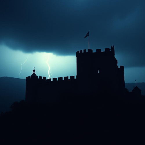 Battle in the ancient castle